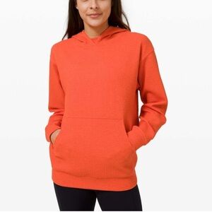 Lululemon All Yours Hoodie *Bubble Dot Heathered Brick / White 2